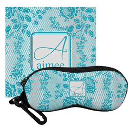 Lace Eyeglass Case & Cloth (Personalized)