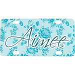 Lace Mini/Bicycle License Plate (Personalized)