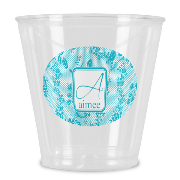 Custom Lace Plastic Shot Glass (Personalized)