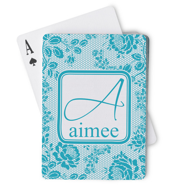 Custom Lace Playing Cards (Personalized)