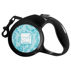 Lace Retractable Dog Leash - Medium (Personalized)