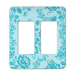 Lace Rocker Style Light Switch Cover - Two Switch