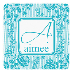 Lace Square Decal - Medium (Personalized)