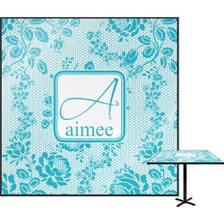 Lace Square Table Top - 24" (Personalized)