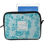 Lace Tablet Case / Sleeve - Large (Personalized)