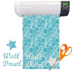 Lace Pattern Vinyl Sheet (Re-position-able)