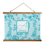 Lace Wall Hanging Tapestry - Wide (Personalized)