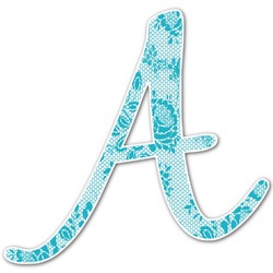 Lace Letter Decal - Large (Personalized)