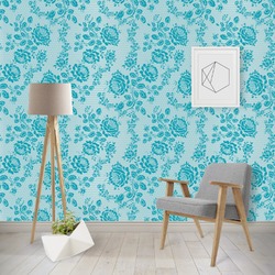Lace Wallpaper & Surface Covering (Water Activated - Removable)