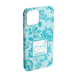 Lace iPhone Case - Plastic - iPhone 15 Pro (Personalized)