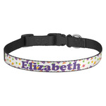 Girls Astronaut Dog Collar - Medium (Personalized)