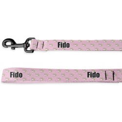 Girls Astronaut Dog Leash - 6 ft (Personalized)