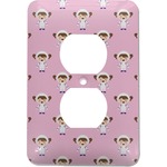 Girls Astronaut Electric Outlet Plate