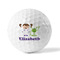 Girls Astronaut Golf Balls - Generic - Set of 3 - FRONT