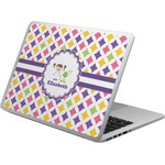 Girls Astronaut Laptop Skin - Custom Sized (Personalized)