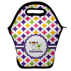 Girls Astronaut Lunch Bag w/ Name or Text