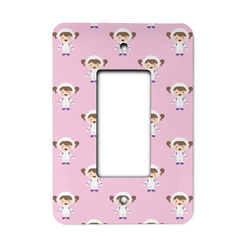 Girls Astronaut Rocker Style Light Switch Cover