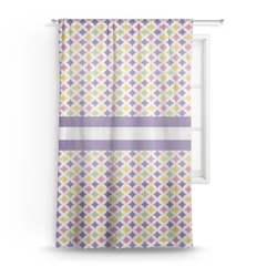 Girls Astronaut Sheer Curtain - 50"x84"