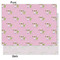 Girls Astronaut Tissue Paper - Lightweight - Medium - Front & Back