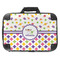 Girl's Space & Geometric Print 18" Laptop Briefcase - FRONT