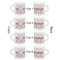 Girl's Space & Geometric Print Espresso Cup Set of 4 - Apvl