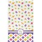 Girl's Space & Geometric Print Finger Tip Towel - Full View