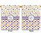 Girl's Space & Geometric Print Garden Flags - Large - Double Sided - APPROVAL