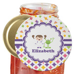 Girl's Space & Geometric Print Jar Opener (Personalized)