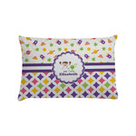 Girl's Space & Geometric Print Pillow Case - Standard (Personalized)