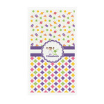 Girl's Space & Geometric Print Guest Paper Towels - Full Color - Standard (Personalized)