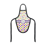 Girl's Space & Geometric Print Bottle Apron (Personalized)