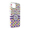 Girl's Space & Geometric Print iPhone 14 Case - Angle