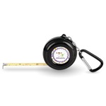 Girls Space Themed Pocket Tape Measure - 6 Ft w/ Carabiner Clip (Personalized)