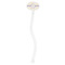 Girls Space Themed Clear Plastic 7" Stir Stick - Oval - Single Stick