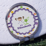 Girls Space Themed Golf Ball Marker - Hat Clip