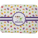 Girls Space Themed Memory Foam Bath Mat - 48"x36" (Personalized)