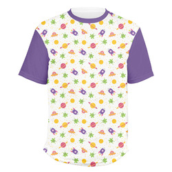 Girls Space Themed Men's Crew T-Shirt