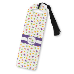 Girls Space Themed Plastic Bookmark (Personalized)