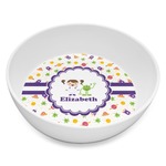 Girls Space Themed Melamine Bowl - 8 oz (Personalized)