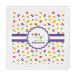 Girls Space Themed Standard Decorative Napkins (Personalized)