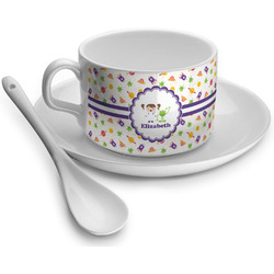Girls Space Themed Tea Cup (Personalized)