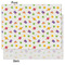 Girls Space Themed Tissue Paper - Heavyweight - Medium - Front & Back