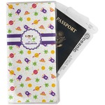 Girls Space Themed Travel Document Holder