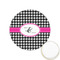 Houndstooth w/Pink Accent Icing Circle - XSmall - Front