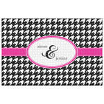 Houndstooth w/Pink Accent 1014 pc Jigsaw Puzzle (Personalized)