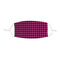 Houndstooth w/Pink Accent Mask1 Kids Small