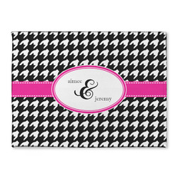 Houndstooth w/Pink Accent Microfiber Screen Cleaner (Personalized)