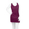 Houndstooth w/Pink Accent Racerback Dress - On Model - Front