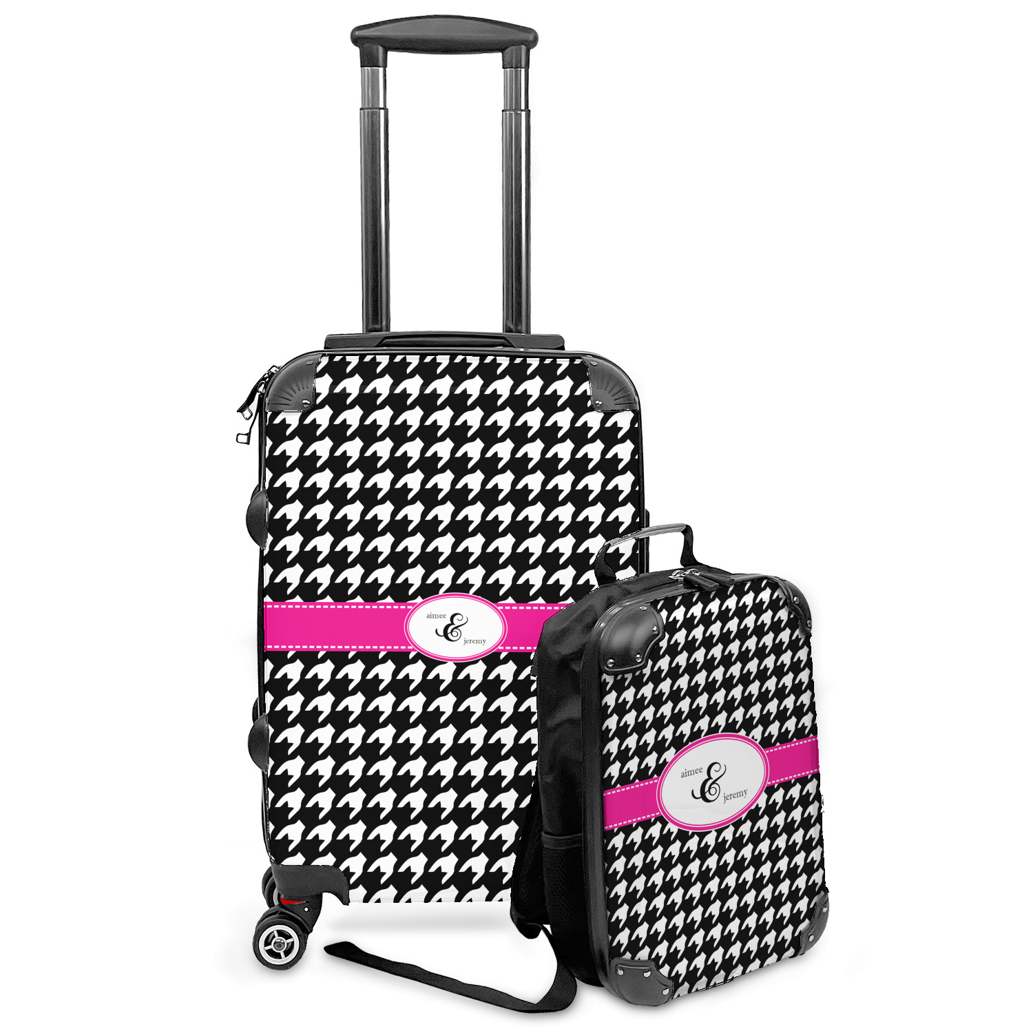 monogram suitcase set