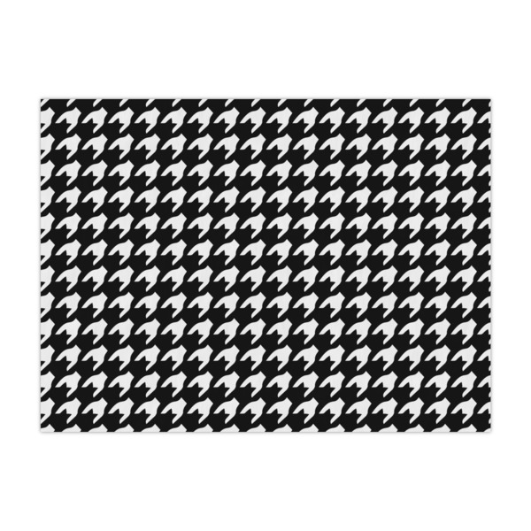 Custom Houndstooth w/Pink Accent Large Tissue Papers Sheets - Heavyweight